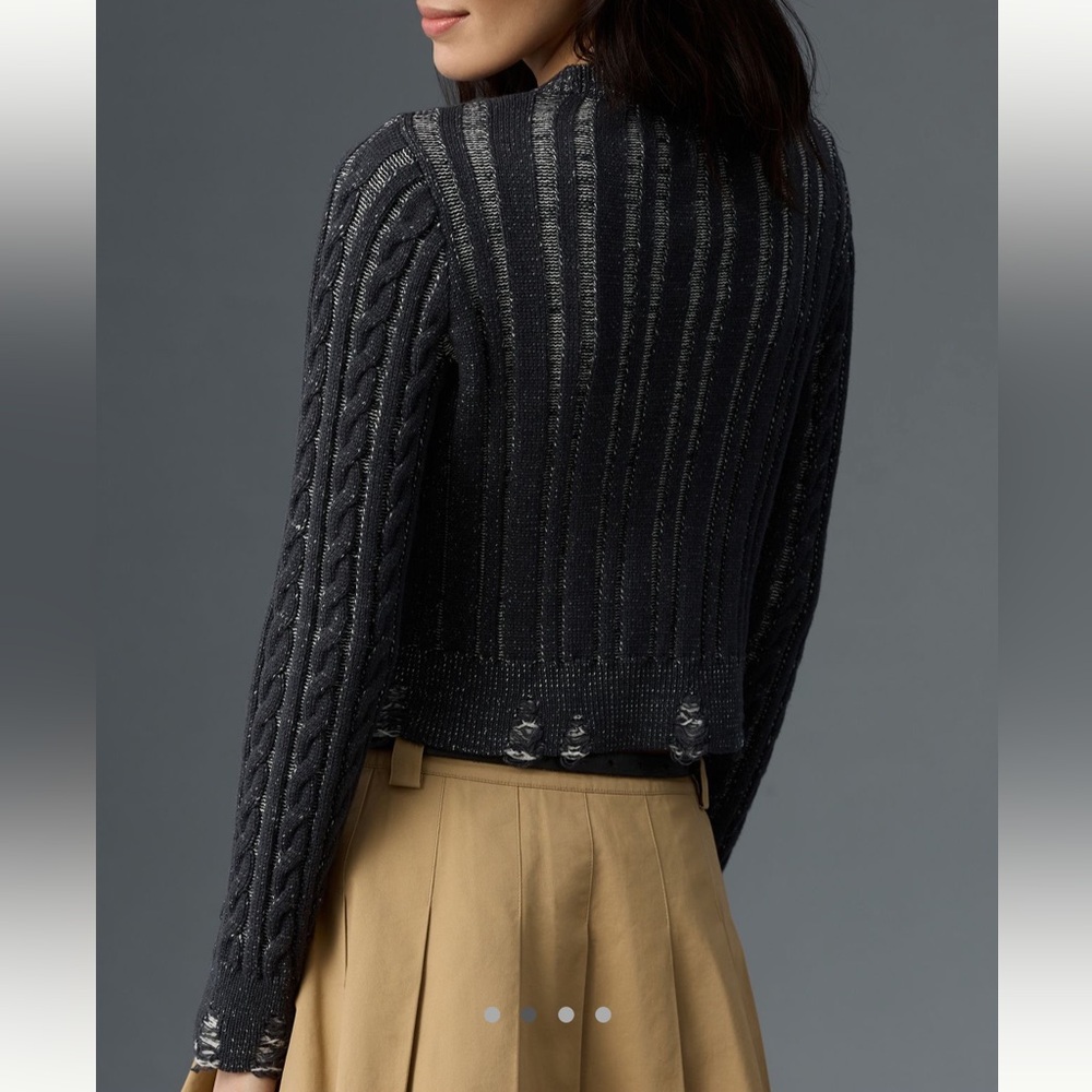 *Anthropologie Pilcro Distressed Pullover Sweater - Picture 2 of 5